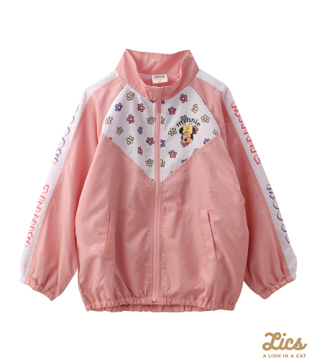 ~ママインフルエンサープロデュースブランド【LICS】から新商品登場!!~【LICS】【Disney】ガールズブルゾンカラー:ピンクサイズ:110・120cm商品番号:62-709-309-21~23