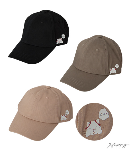 【ＮＡＰＰＹ】レディースねこキャップ商品番号：33-551-137-21～23