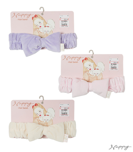 【ＮＡＰＰＹ】ヘアバンド商品番号：33-701-110-21～24