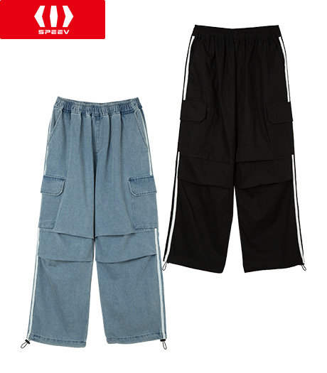 ～トレンドジョガーシルエット～【ＳＰＥＥＶ】【アクティブスタイル】レディース　カーゴパンツ商品番号：03-002-025-21～
