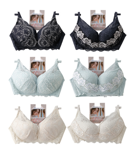 ~L字パターンでバストを逃がさず脇すっきり&立体美胸メイク。サイドのフリーカット生地がカラダに”ぴとっ”とフィットする新感覚ブラジャー~(ぴとブラ)レディースノンワイヤーブラジャーサイズ:M・L・LL商品番号:72-521-177-01~72-521-177-21~