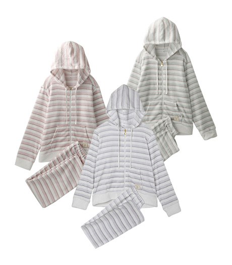 ～冬のマストアイテム、ふわもこパジャマ～レディースふわもこパジャマサイズ：M、L商品番号：74-582-285-01～