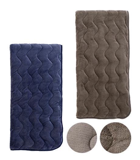 ~表地に天然由来の吸湿発熱加工、中綿に吸湿発熱わたを使用。リバーシブル使用で長い間お使いいただけます。~【GingerのチカラSUPER】あったか敷パッドサイズ:シングルサイズ商品番号:81-584-246-01~02