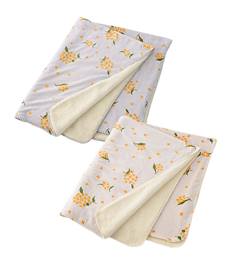 ~カレンデュラオイル加工で、うるおい保湿~【生活の木】(うるっとMoit)ハーフケット商品番号:81-543-762-21~