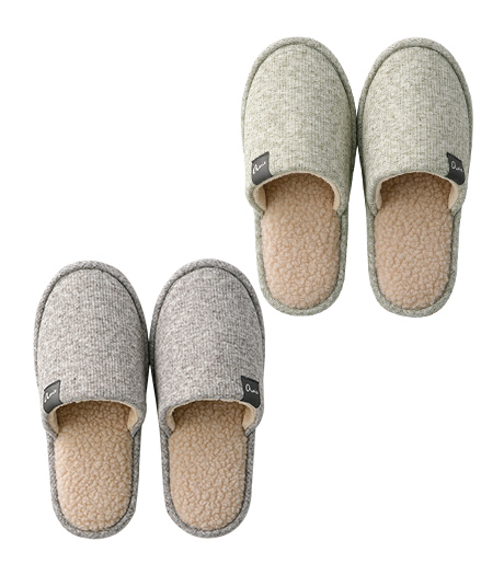 ～①発熱　②抗菌防臭　③洗える　④静音　⑤温感生地使用～【Ｇｉｎｇｅｒのチカラ】（軽量＆やわらか設計）あったかスリッパサイズ：Lサイズ商品番号：84-601-680-21～22