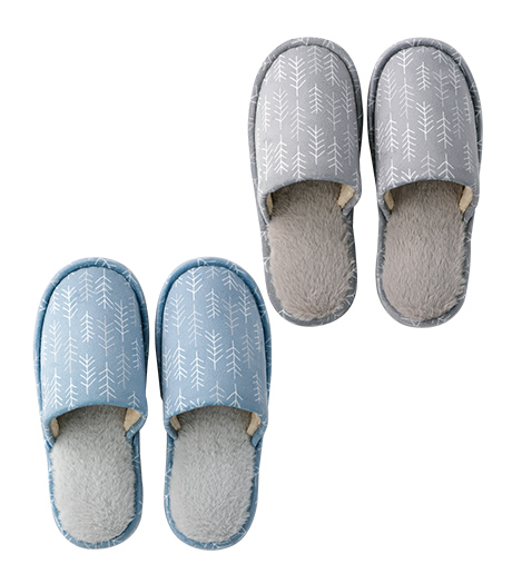 ～①発熱　②抗菌防臭　③洗える　④静音　⑤温感生地使用～【Ｇｉｎｇｅｒのチカラ】（足なり＆かかとしっかり）あったかスリッパサイズ：Lサイズ商品番号：84-601-770-61～62