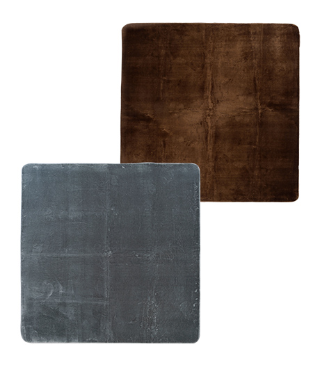 ～①発熱　②抗菌防臭　③ボリュームタイプ　④ウォッシャブル　⑤ノンスリップ加工～【Ｇｉｎｇｅｒのチカラ】（ボリュームタイプ）ふわふわタッチ中敷カーペットサイズ：約2帖用（約185×185ｃｍ）商品番号：84-421-587-01～02￥4,700+税(税込￥5,170)　サイズ：約3帖用（約185×240ｃｍ）商品番号：84-421-587-21～22