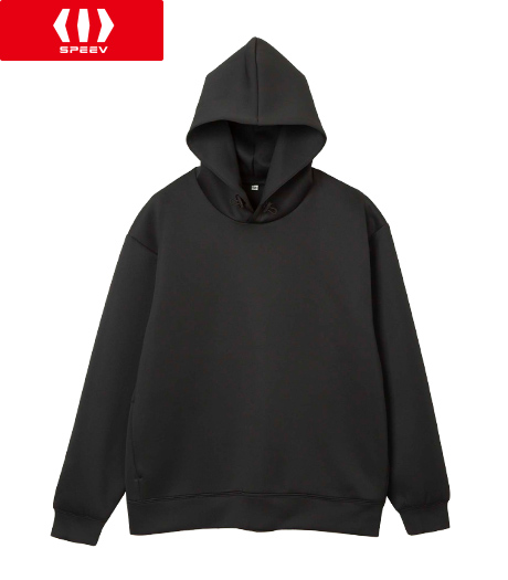 ～ほどよい厚さのストレッチ素材～【ＳＰＥＥＶ】【アクティブスタイル】レディース　アクティブフーディーカラー：ブラックサイズ：M/L商品番号：03-001-104-01~04