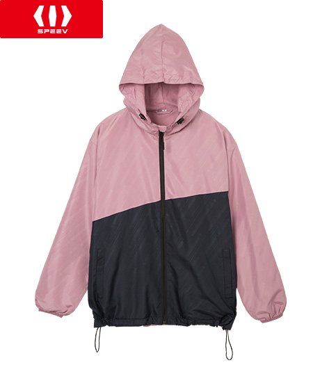 ～大胆な切替がポイント～【ＳＰＥＥＶ】【アクティブスタイル】レディース　アクティブジャケットカラー：ピンクサイズ：M/L商品番号：03-003-244-21~