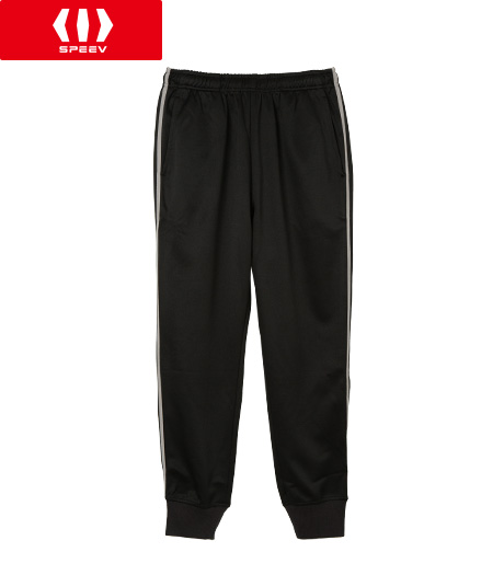 ～タウンユースにも最適～【ＳＰＥＥＶ】【アクティブスタイル】レディース　ラインパンツカラー：ブラックサイズ：M/L商品番号：03-002-102-21~