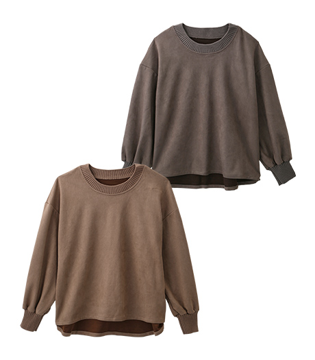 【大きなサイズ】レディースプルオーバーサイズ：3L・4L商品番号：07-021-402-21～