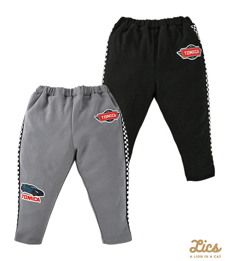 ～ママインフルエンサープロデュースブランド【ＬＩＣＳ】からトミカコラボアイテム登場！！～【ＬＩＣＳ】【ＴＯＭＩＣＡ】ベビー男の子ボトムカラー：Mグレーブラックサイズ：90・100㎝商品番号：63-601-121-01～06