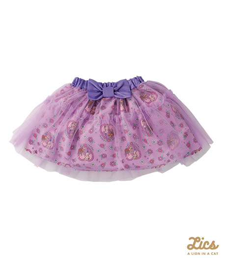 ～ママインフルエンサープロデュースブランド【ＬＩＣＳ】からディズニープリンセスアイテムが登場！！～【ＬＩＣＳ】【Ｄｉｓｎｅｙ】【ラプンツェル】ベビー女の子スカートカラー：ピンクサイズ：90・100㎝商品番号：63-602-121-61～63