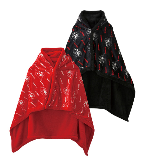 ～ひざ掛け・ポンチョと2通り使えます～【ホカロン】ポンチョ商品番号：81-541-812-01～