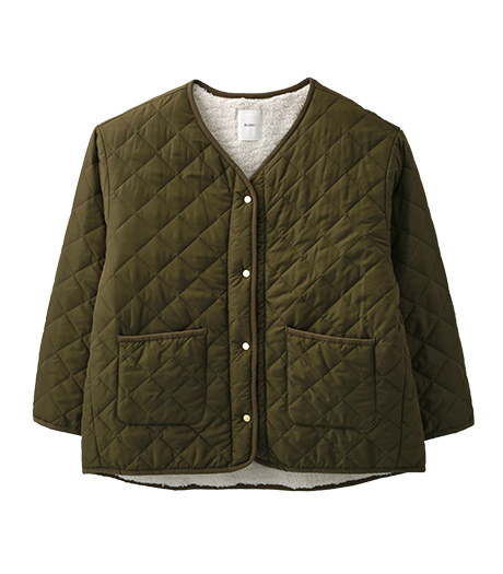 【大きなサイズ】レディース中綿ブルゾンサイズ:3L・4L商品番号:07-081-702-65~