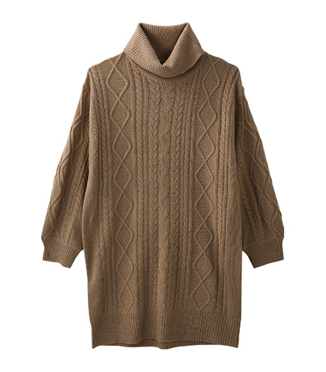 【大きなサイズ】レディースニットチュニックサイズ:LL・3L商品番号:07-041-600-41~