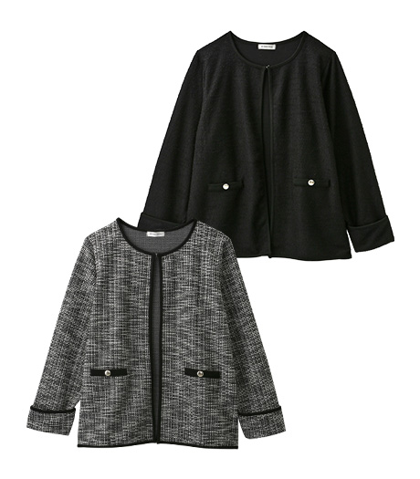 【大きなサイズ】レディースジャケット各種サイズ:3L・4L商品番号:07-081-703-21~