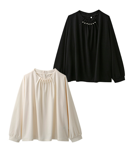 【大きなサイズ】レディースプルオーバーサイズ：3L・4L商品番号：07-021-403-01～