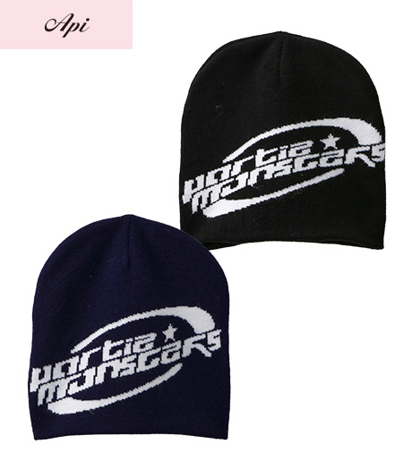 【Ａｐｉ】【トレンドスタイル】英字ロゴビーニー商品番号：33-551-601-21～22