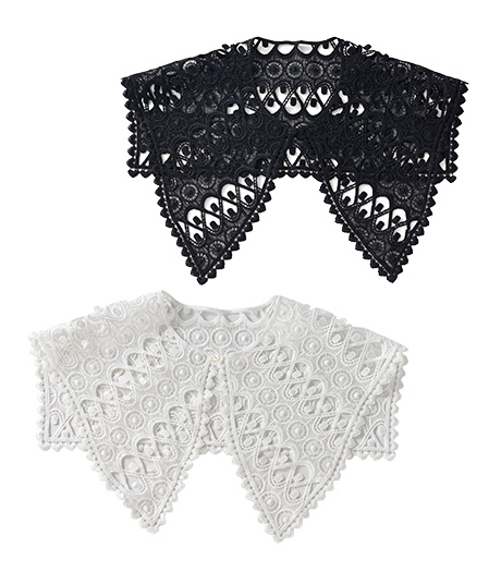 レース付け衿商品番号：33-581-805-21～22