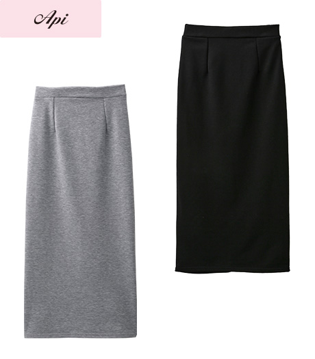 ～着回し力抜群！春に大活躍のスカート～【Ａｐｉ】【トレンドスタイル】レディースナロースカート商品番号：41-107-500-21～24
