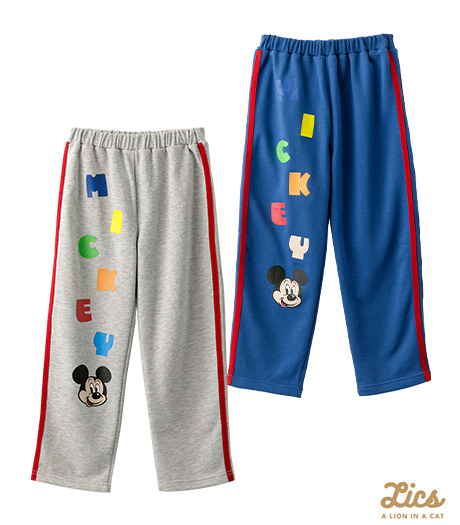 ~みんな大好き「Disney」とインフルエンサーLICSとのコラボアイテム~【LICS】【Disney】ボーイズロングパンツサイズ:110・120・130cm商品番号:61-708-009-01~