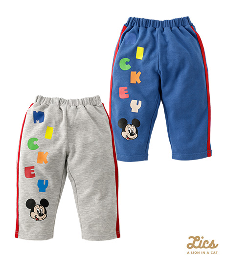 ~ママインフルエンサープロデュースブランド【LICS】からディズニーコラボアイテム登場!!~【LICS】【Disney】ベビー男の子ボトムカラー:グレーブルーサイズ:90・100㎝商品番号:63-601-117-01~06