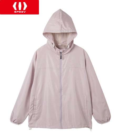 ~春に快適なフードアウター~【SPEEV】【アクティブスタイル】レディース アクティブジャケットカラー:ピンクサイズ:M/L商品番号:03-003-005-01~