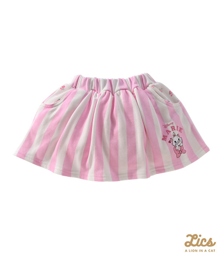 ～ママインフルエンサープロデュースブランド【ＬＩＣＳ】から、マリーが新登場！！～【ＬＩＣＳ】【Ｄｉｓｎｅｙ】【マリー】ベビー女の子スカートカラー：ピンクサイズ：90・100㎝商品番号：63-602-116-01～03