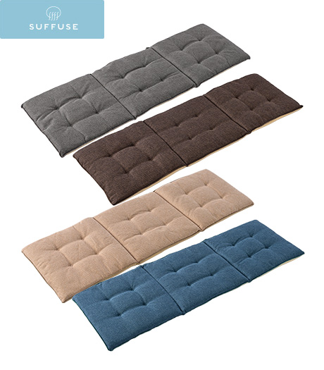 ～肌触りが心地いいお部屋のアクセントに～【ＳＵＦＦＵＳＥ】【今風カジュアル】フリーシートクッションサイズ：約43×129ｃｍ商品番号：84-591-500-41～4284-591-504-41～42