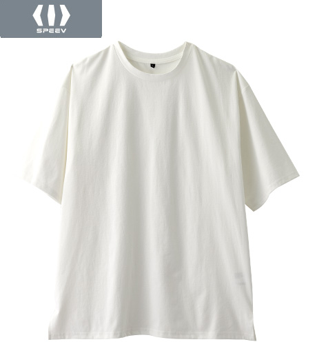 ~UVカット機能付き・軽量ストレッチのTシャツは、一枚で着てもインナーとして合わせてもサマになる!~【SPEEV】【アクティブスタイル】(UVカット・軽量ストレッチ)メンズ Tシャツカラー:ホワイト・ブラック・ブルーグレー・ベージュサイズ:M・L・LL商品番号:53-011-721-61~72