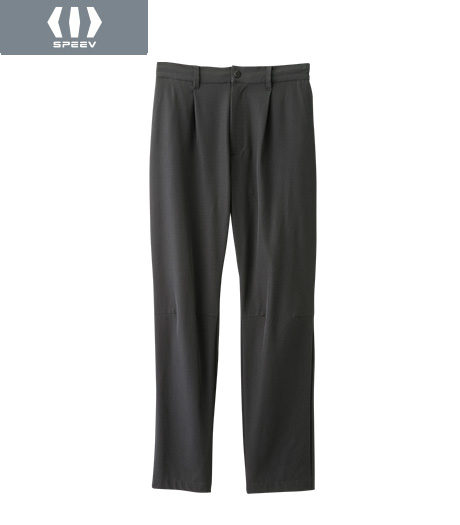 ~ストレッチ入りで良く伸びるので非常にはきやすいのがポイントです。トレンドのワイドシルエットですが裾にかけて少しテーパードがかったシルエットです。撥水・防汚機能も付いてるのも普段使いにはうれしい。同素材のシルエット違いのジョガーパンツタイプもございます。~【SPEEV】【アクティブスタイル】【ナノテックス】(撥水・防汚・4WAYストレッチ)メンズ ワイドフィットテーパードパンツカラー:ブラック・ベージュサイズ:M・L・LL商品番号:53-012-700-21~26