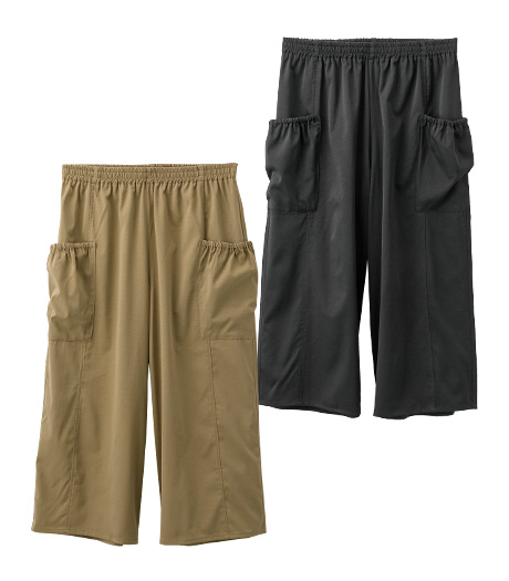 【大きなサイズ】レディースパンツサイズ：3L・4L商品番号：07-131-403-01～