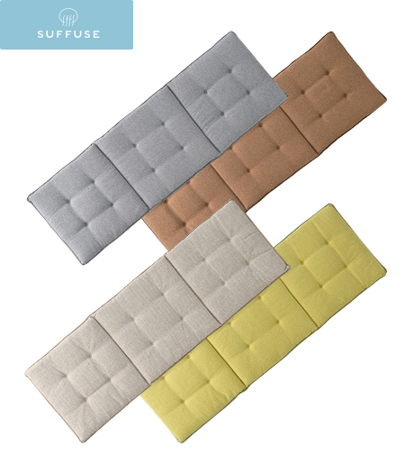 ～肌触りが心地いいお部屋のアクセントに～【ＳＵＦＦＵＳＥ】【今風カジュアル】フリーシートクッションサイズ：約43×129ｃｍ商品番号：84-591-500-41～4284-591-504-41～42