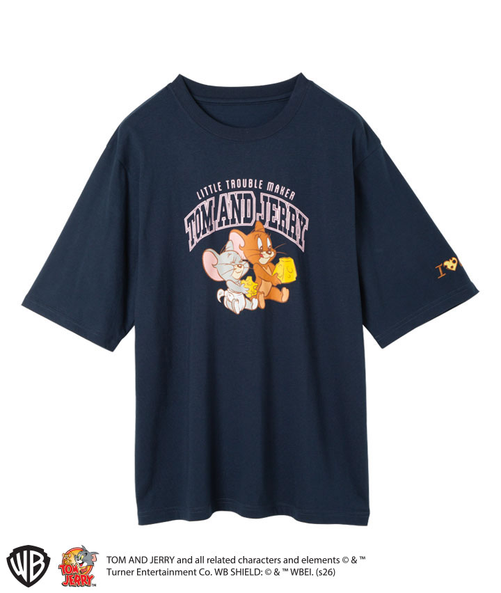 【トムとジェリー】レディースTシャツ商品番号:41-201-556-21~