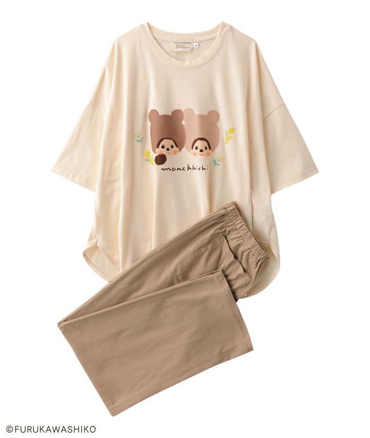 【モンチッチ】半袖パジャマ商品番号：74-582-430-01～