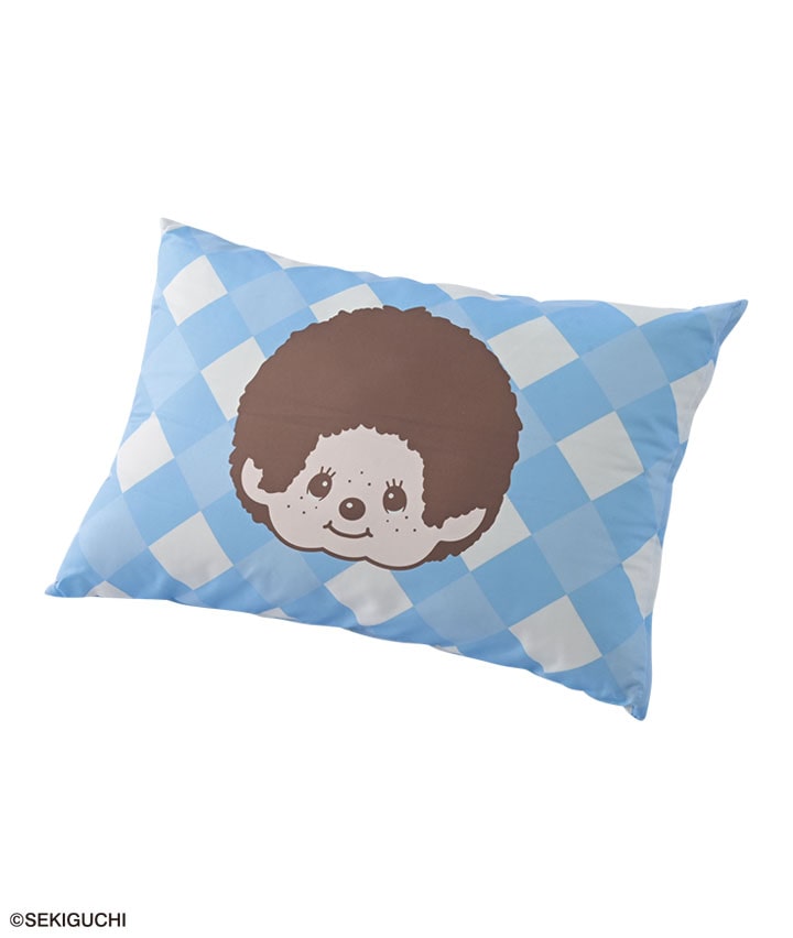 【モンチッチ】カバー付き枕サイズ：４３×６３㎝商品番号：81-612-482-01～
