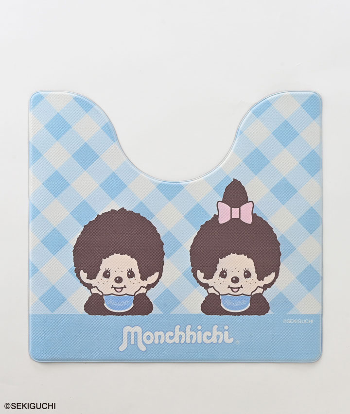 【モンチッチ】ＰＶＣトイレ足元マットＡサイズ：５５×６０㎝商品番号：84-582-600-01～