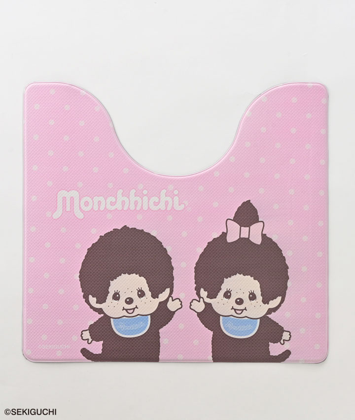 【モンチッチ】ＰＶＣトイレ足元マットＢサイズ：５５×６０㎝商品番号：84-582-600-21～