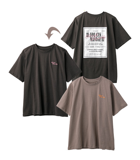 【大きなサイズ】レディースＴシャツサイズ：3L・4L商品番号：07-021-406-01～