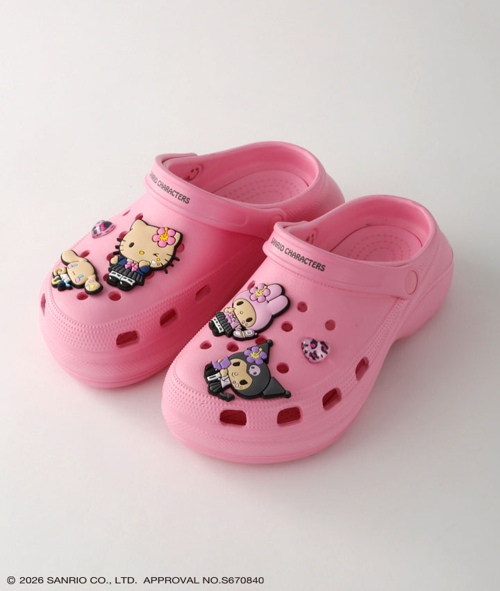 【サンリオキャラクターズ】ＥＶＡ厚底サンダル商品番号：31-542-114-25～