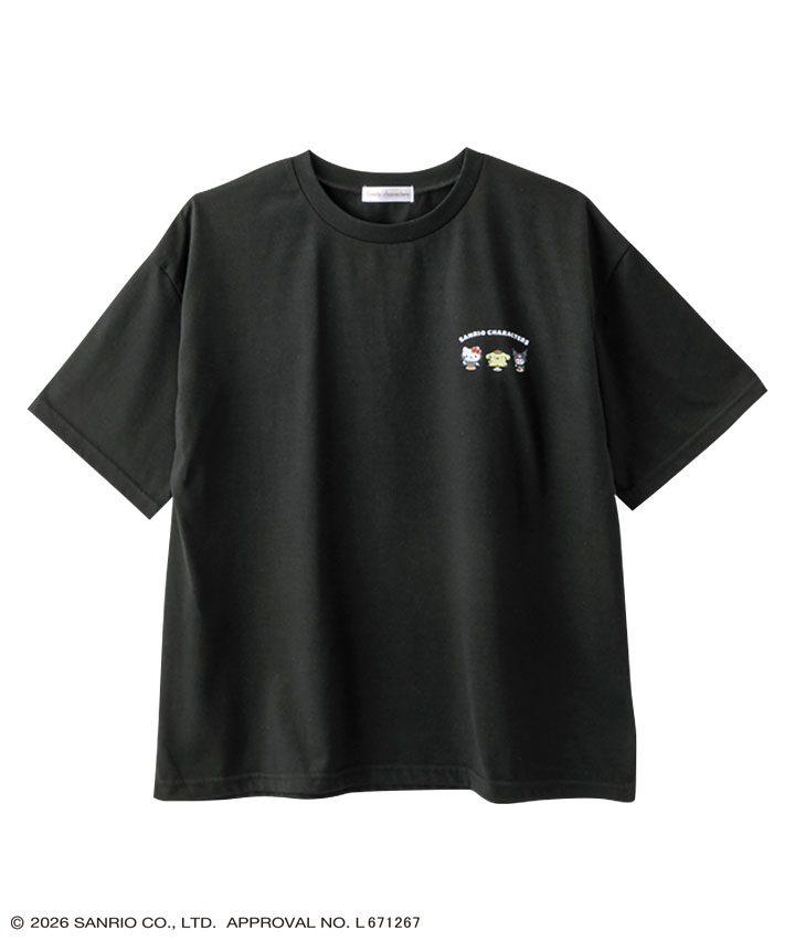 【サンリオキャラクターズ】レディースＴシャツサイズ：ＬＬサイズ / ３Ｌサイズ商品番号：07-101-820-41～