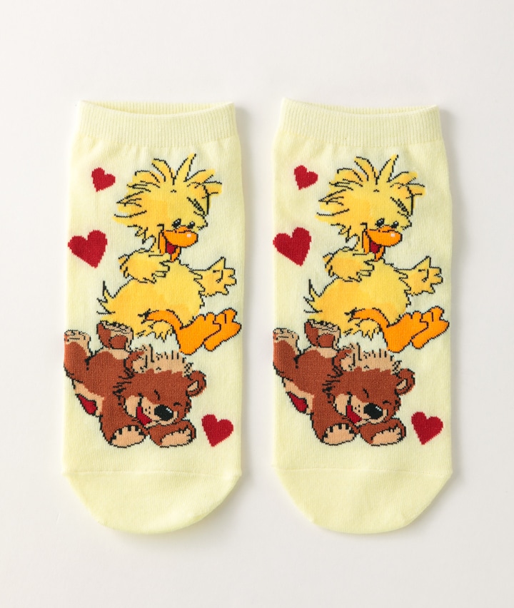 【Ｓｕｚｙ’ｓ Ｚｏｏ】（１足物）レディースフロント柄ソックス商品番号：73-586-841-21～