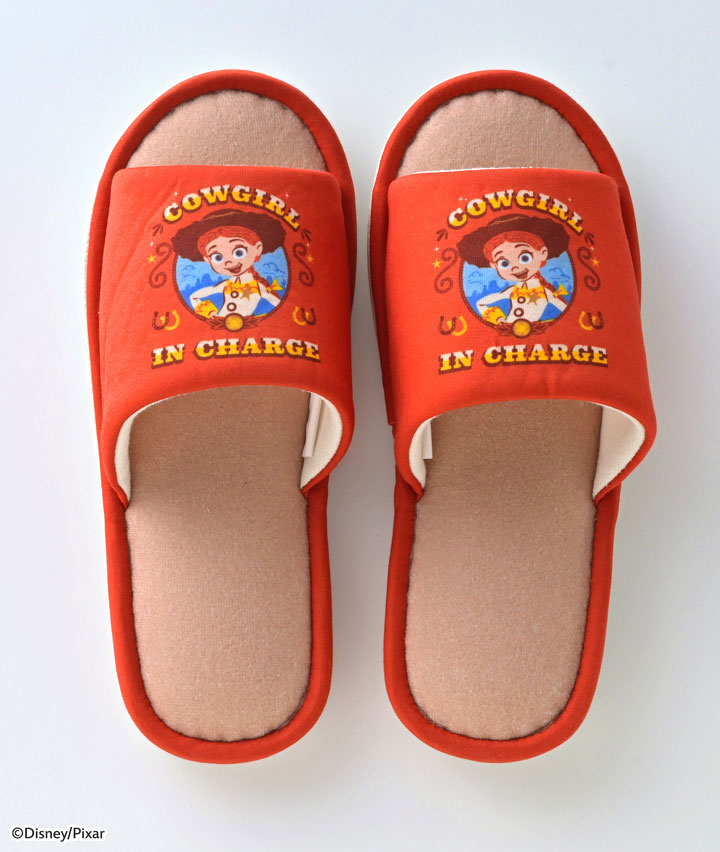 【Ｄｉｓｎｅｙ Ｐｉｘａｒ】（トイ・ストーリー5）ルームシューズ　ジェシーサイズ：Ｍサイズ商品コード：84-601-001-21～