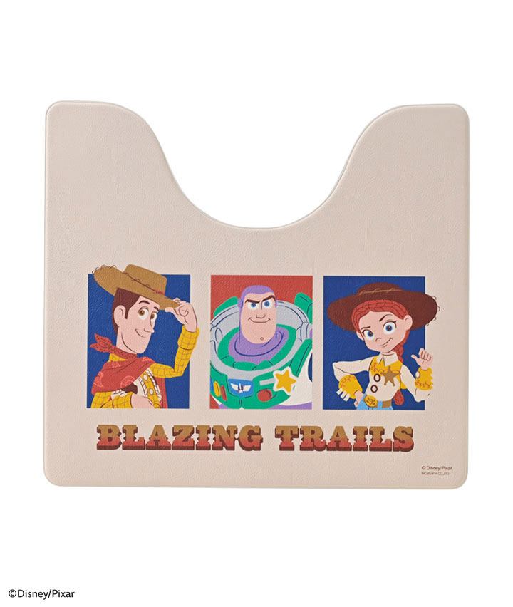 【Ｄｉｓｎｅｙ Ｐｉｘａｒ】（トイ・ストーリー5）ＰＶＣトイレ足元マットＢサイズ：５５×６０㎝商品コード：84-582-636-21～