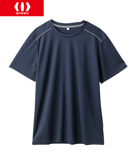 ～快適メッシュTシャツ～【ＳＰＥＥＶ】【アクティブスタイル】レディーススポーツメッシュTシャツカラー：ネイビーパープルブラックサイズ：M/L商品番号：03-001-611-01～