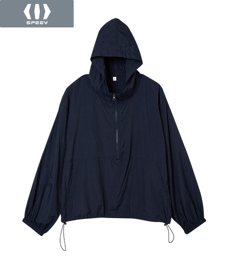 <SPEEV><アクティブスタイル>レディースシアーアノラックパーカ商品番号:03-005-108-05~