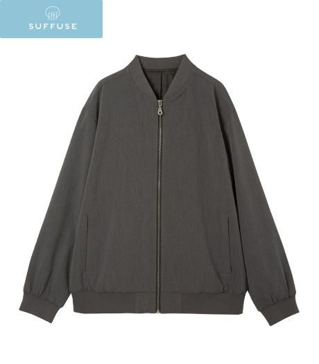 <SUFFUSE><今風カジュアル>メンズリブブルゾン用品番号:51-591-619-21~