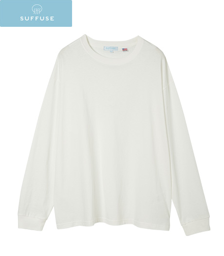 <SUFFUSE><今風カジュアル>(USAコットン)メンズオーバーサイズTシャツ用品番号:51-511-066-21~